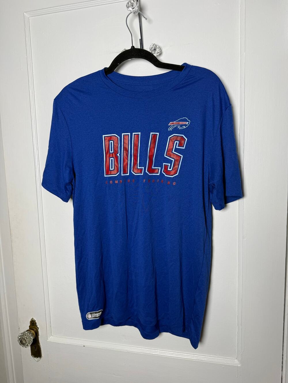 Buffalo Bills Combine Training NFL Blue Graphic T-Shirt Men’s Medium Football